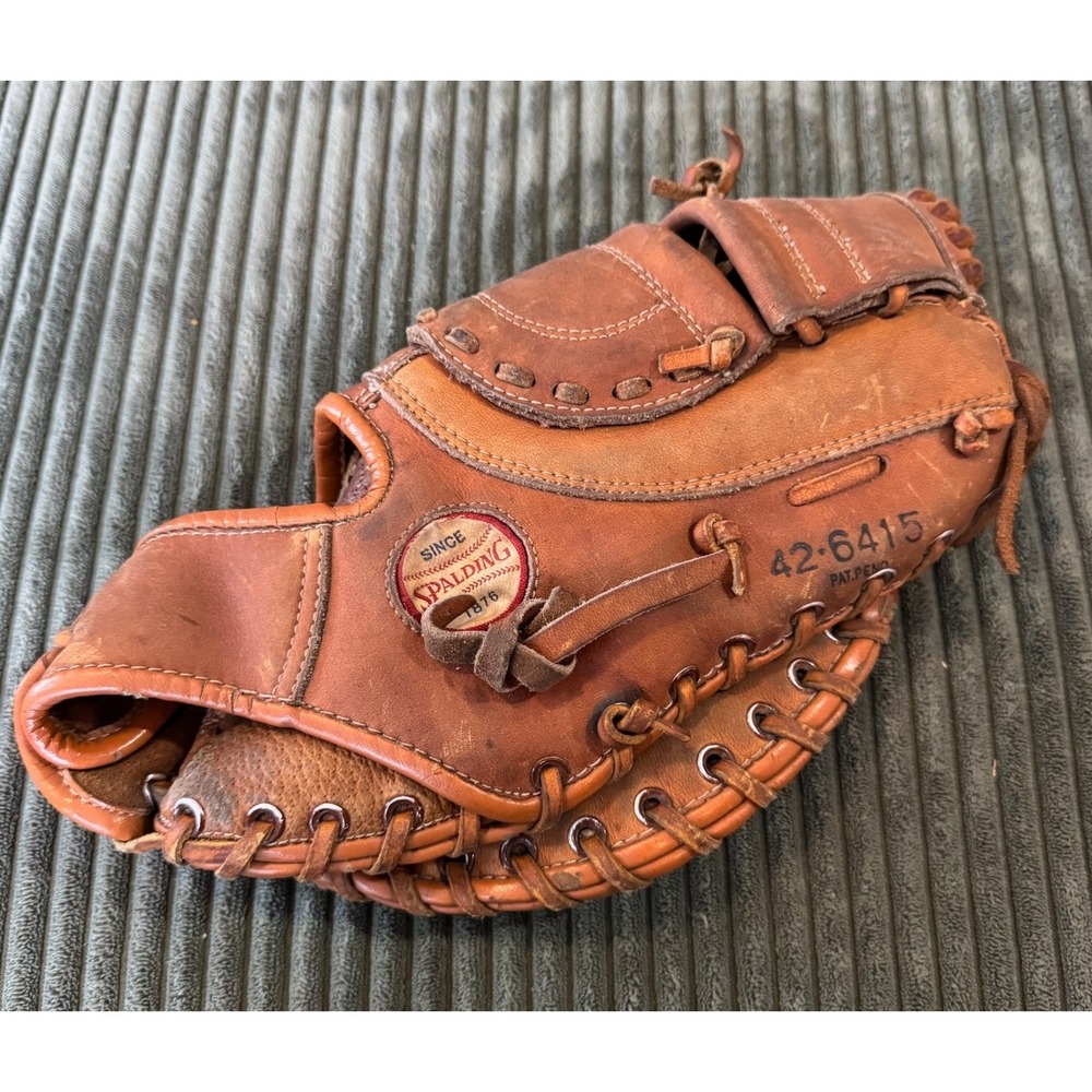 Spalding 42 6415 Mike Regan Advisory‎ Staff Baseball Glove Catcher Mitt